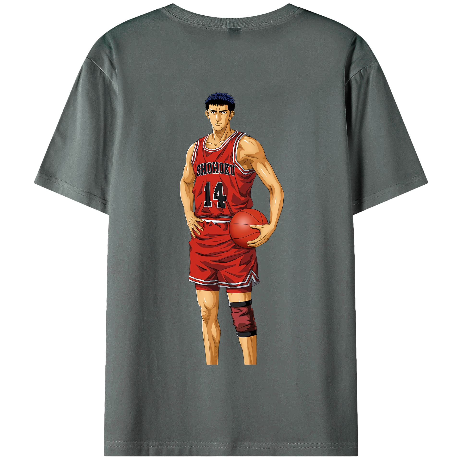 SLAM DUNK／スラムダンク 綿100％半袖Tシャツ（背面プリント）